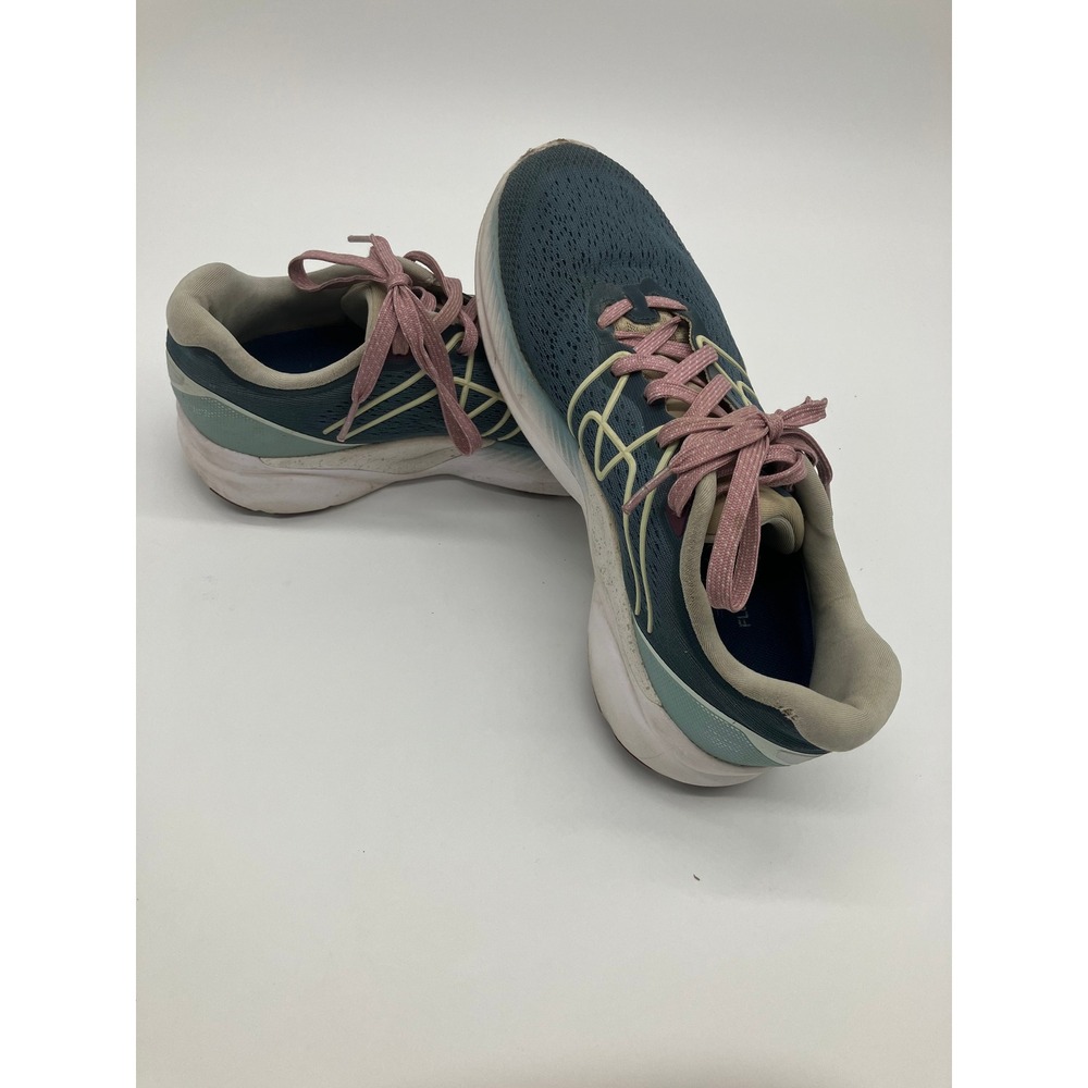 Karhu Fusion 3.5 Womens Running Shoes Aqua Blue Tan Pink Sneakers Size 10